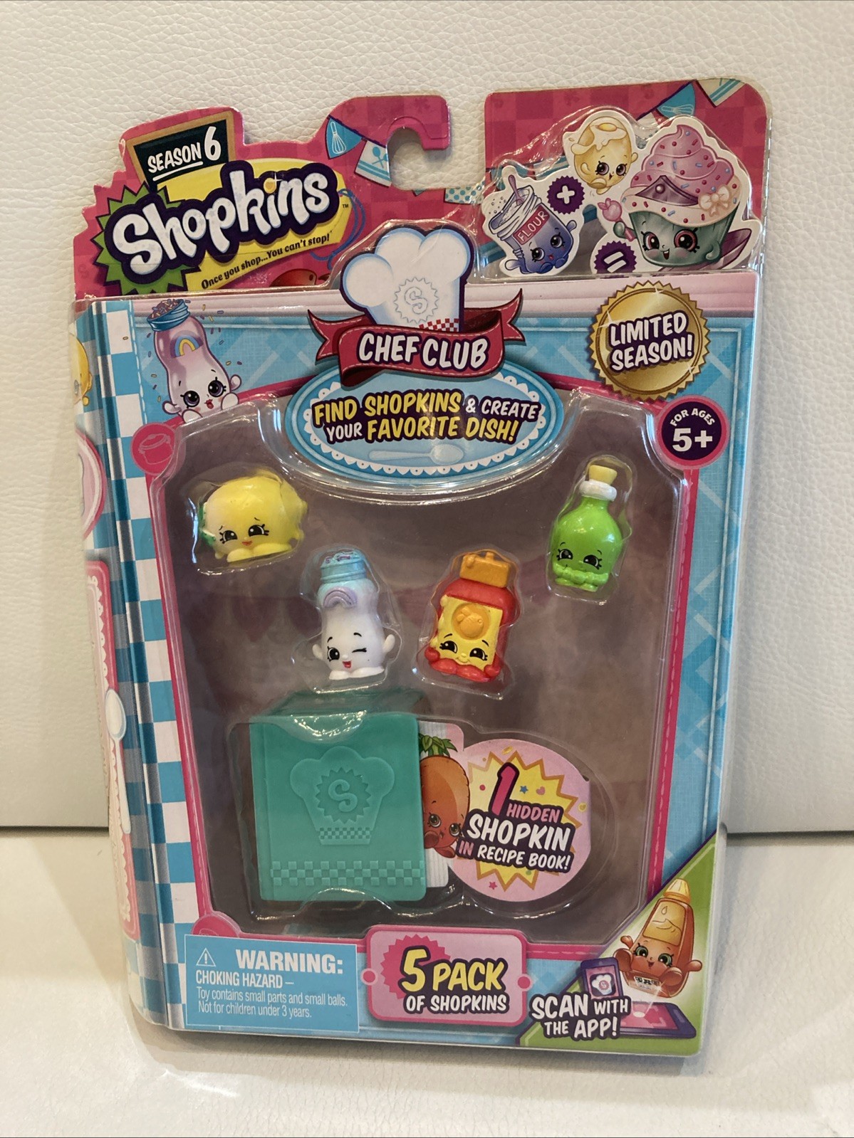 Shopkins Season 6 Chef Club 5 Pack New