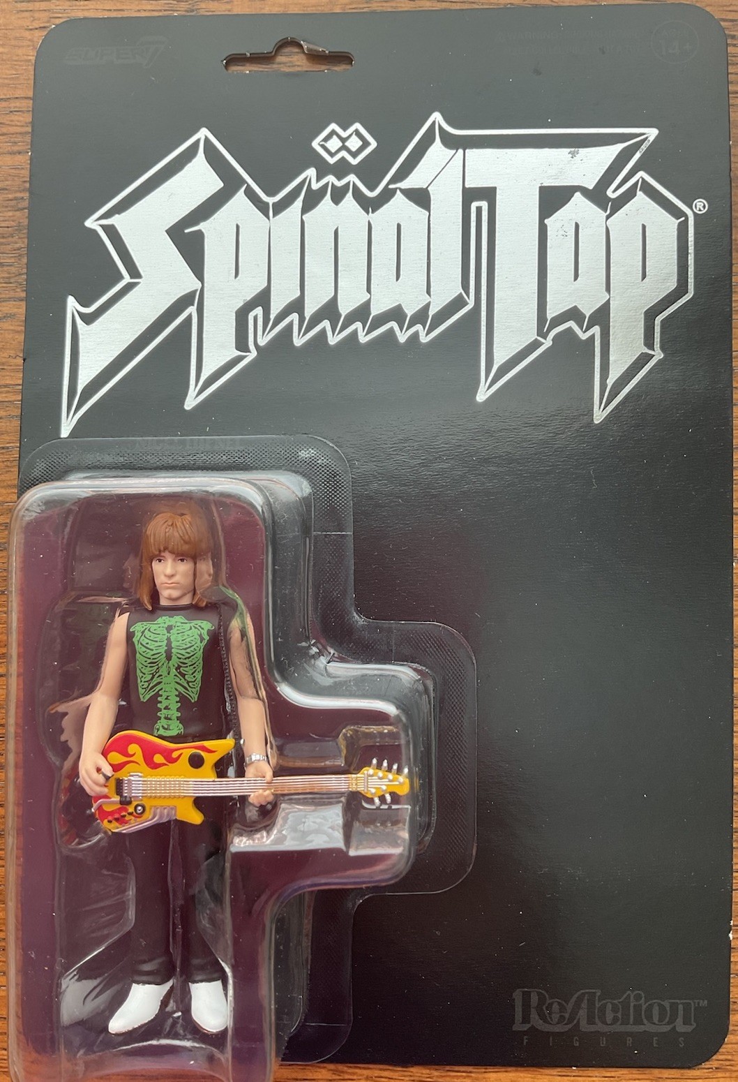 Nigel Tufnel SPINAL TAP Wave 1 Reaction Figures Super7 Lead Guitarist NEW
