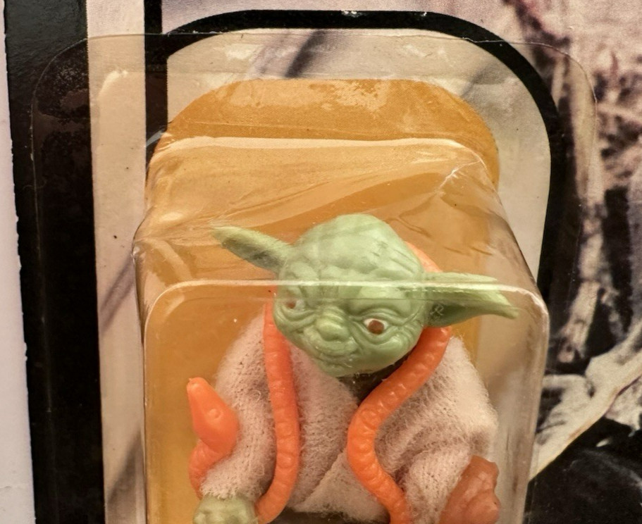 Star Wars 1980 Yoda Empire Strikes Back 32 Back MOC Canadian Canada