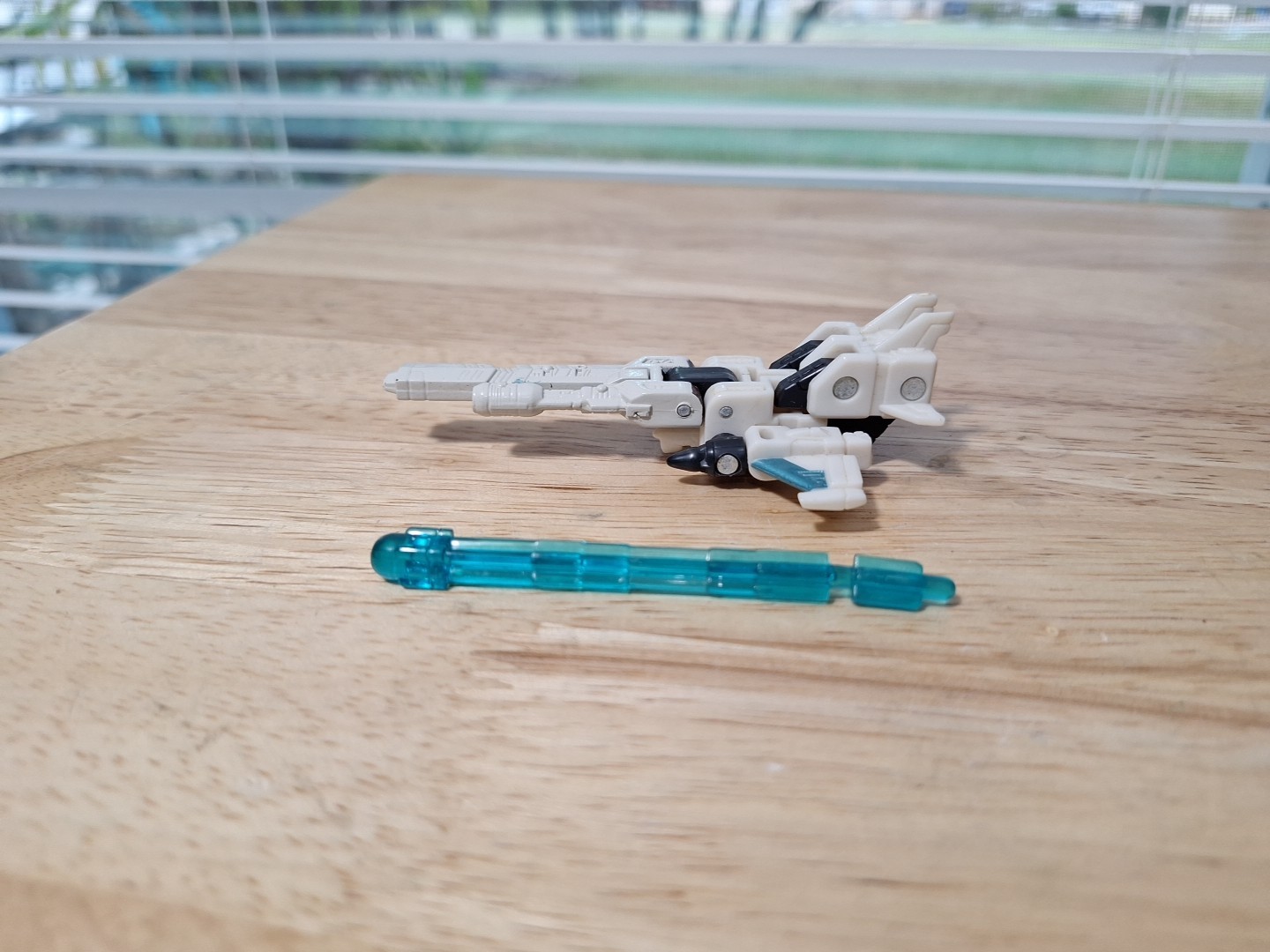 Transformer Cybertron Vector Prime MISSILE rocket Safeguard blue Lot * Read