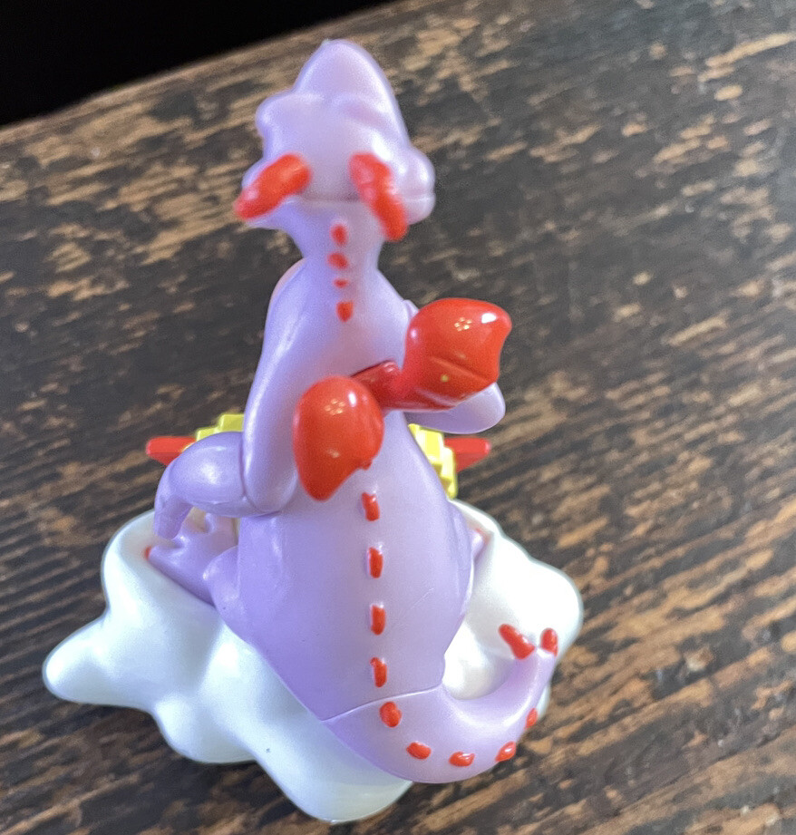 Walt Disney World Figment Epcot Figure Dragon Rare 3.5&Prime; Imagination Institute