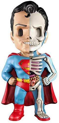 Golden Age Superman XXRAY 4-Inch Vinyl Figure by Jason Freeny – Anatomical
