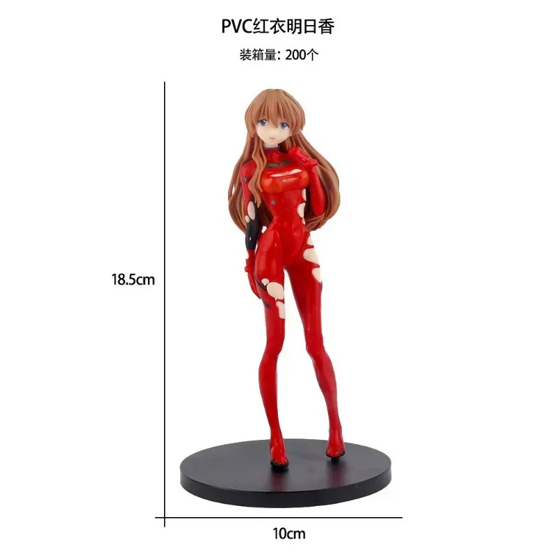 18cm Neon Genesis Evangelion Anime Figure EVA Short Hair Rei Ayanami Action Figu