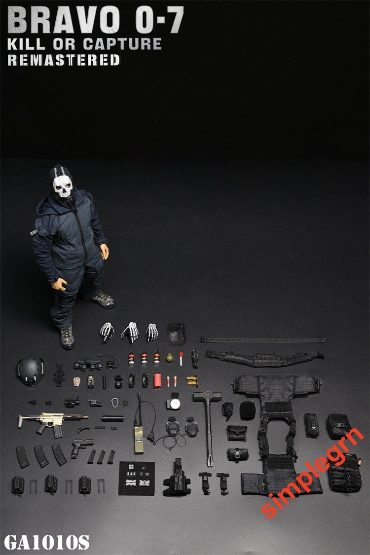 1:6 scale General&rsquo;s Armoury BRAVO 0-7 REMASTED 12&Prime; Figure GA1010S New In Stock