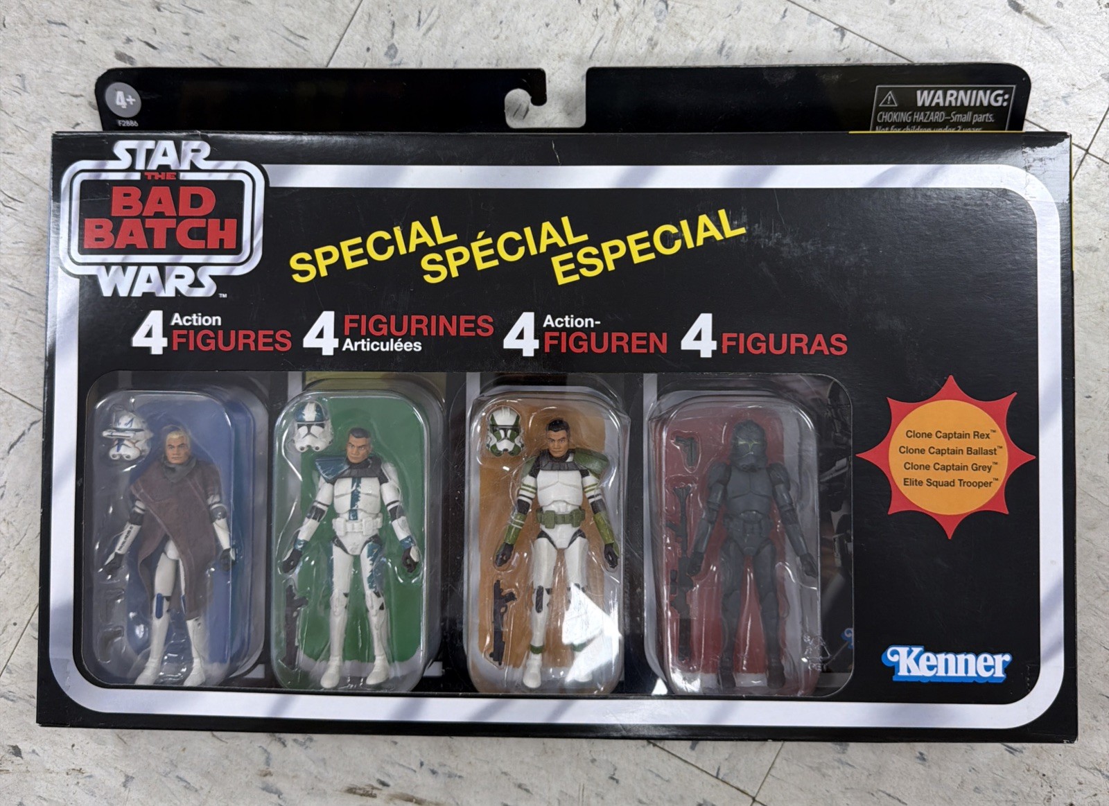 NIb Star Wars The Vintage Collection The Bad Batch 4-pack (Amazon Exclusive)