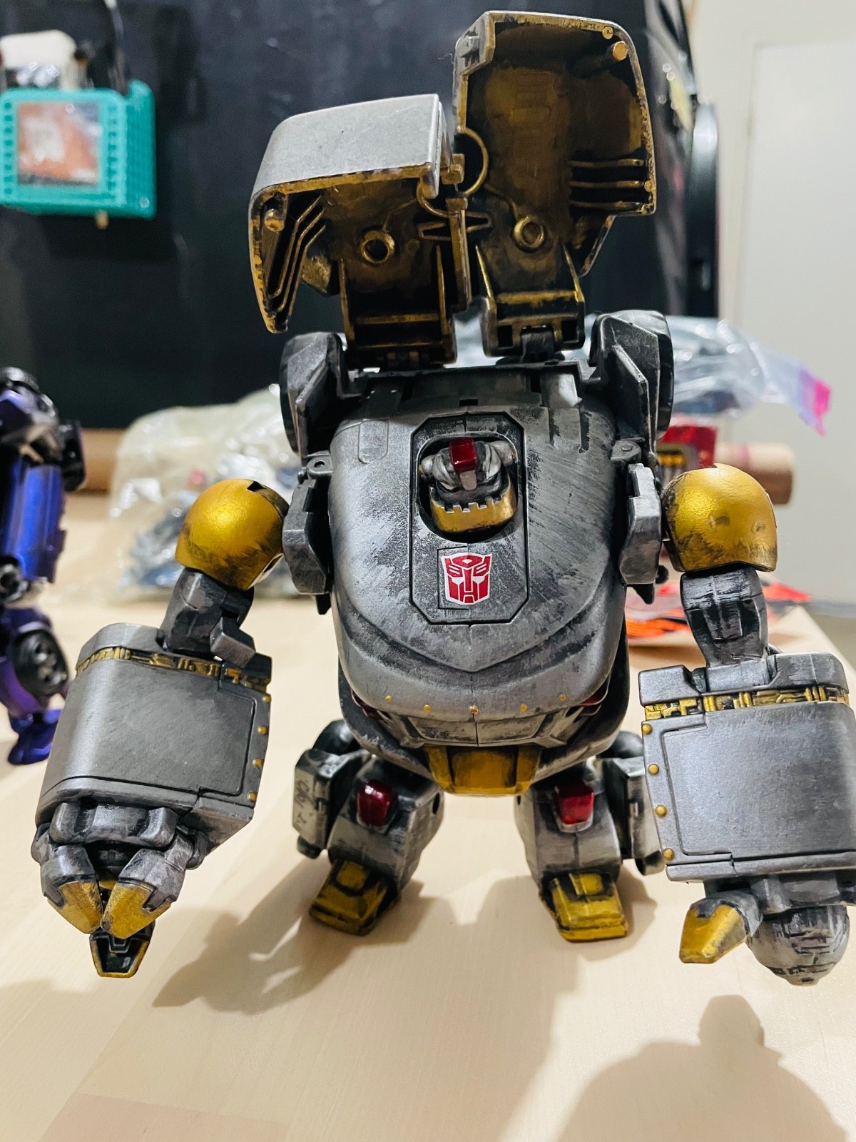 Custom Painted Transformer Steampunk Bulkhead