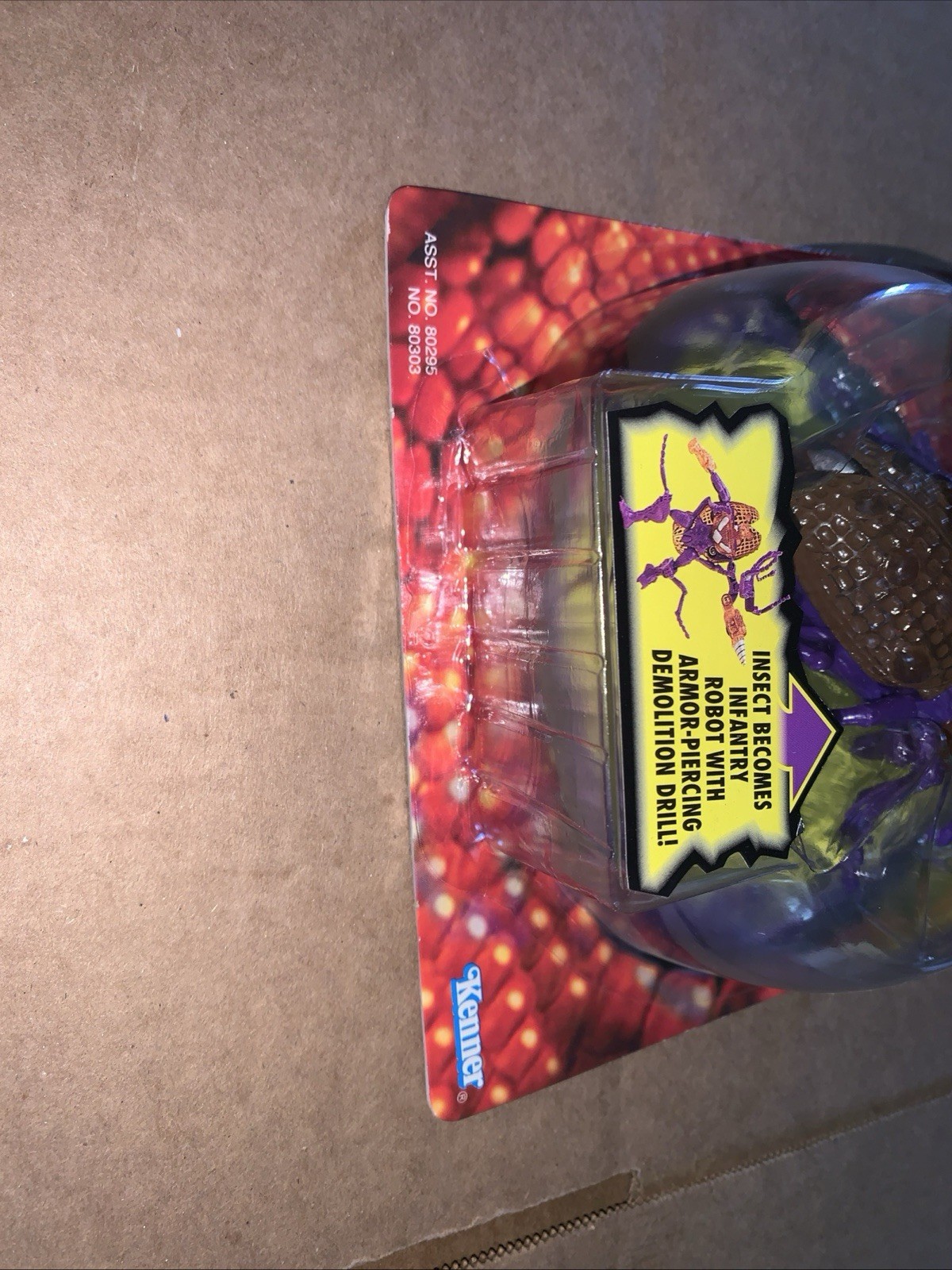 Beast Wars Transformers Drill Bit Predacon Kenner 1996 Action Figure NEW SEALED