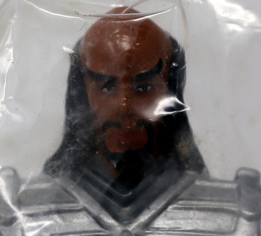 Vintage Star Trek: The Next Generation Klingon PVC Figure Cake Topper