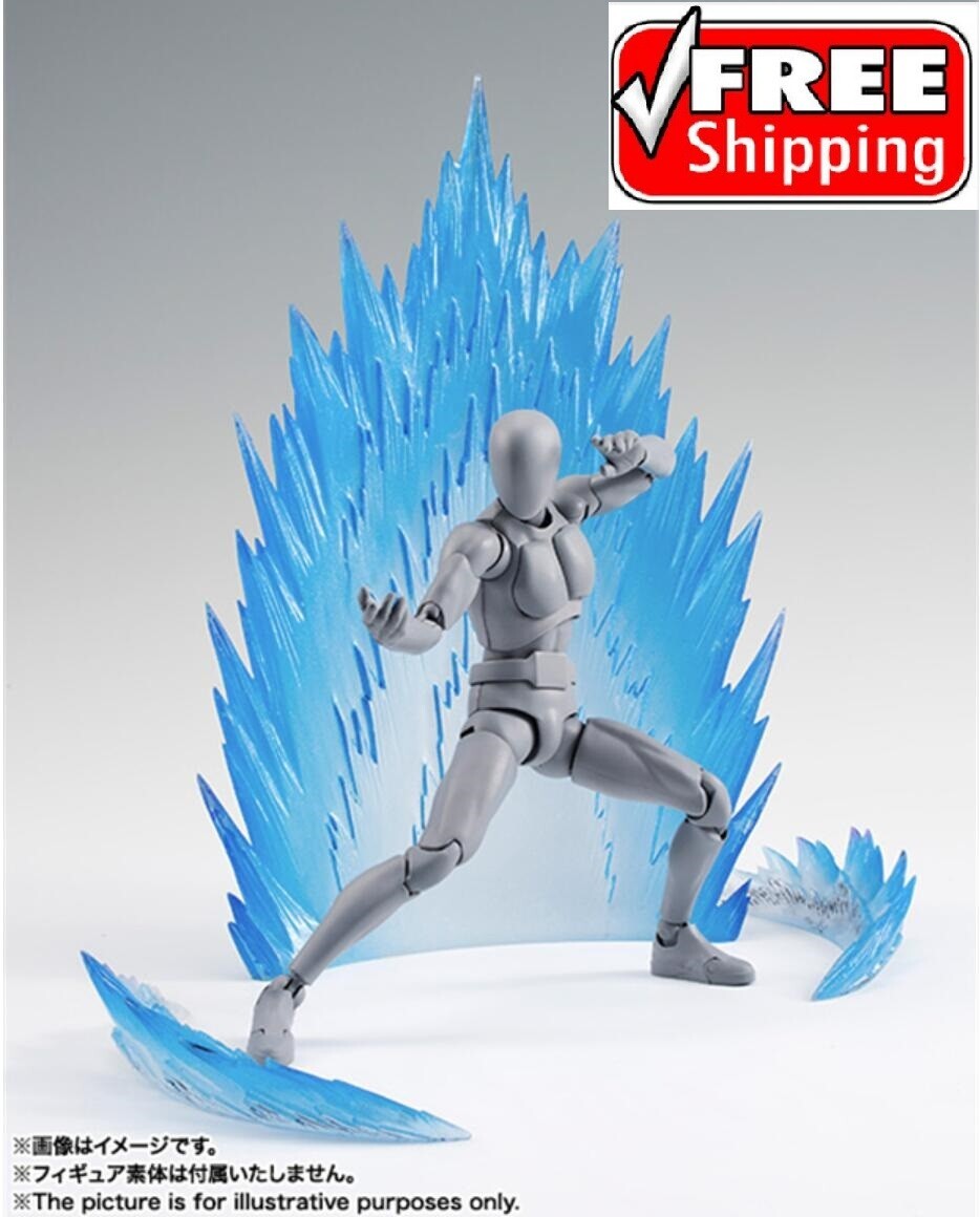 Effect dragon ball Aura BLUE Figuart Figma D-arts rider 1/12 figure hot toys