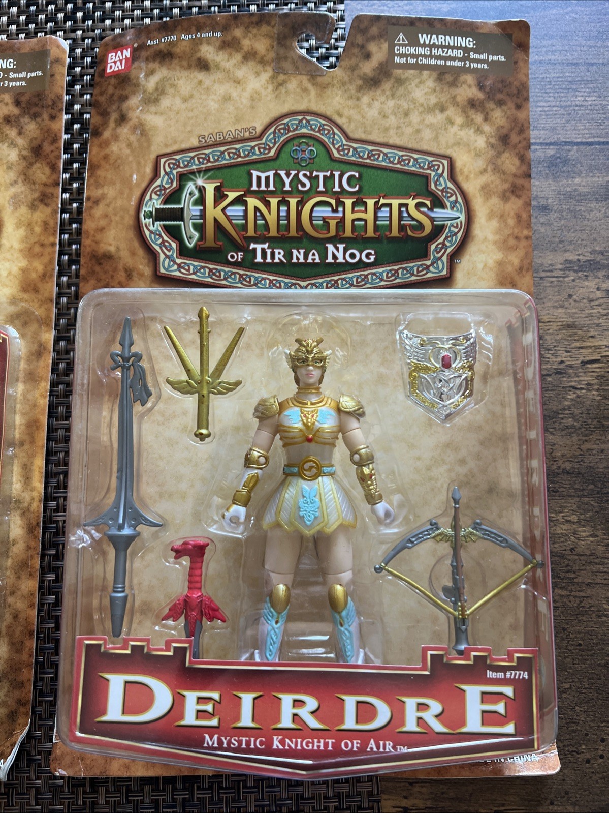 Bandai Mystic Knights of Tir Na Nog Ivar & Deirdre Action Figure Armor Set