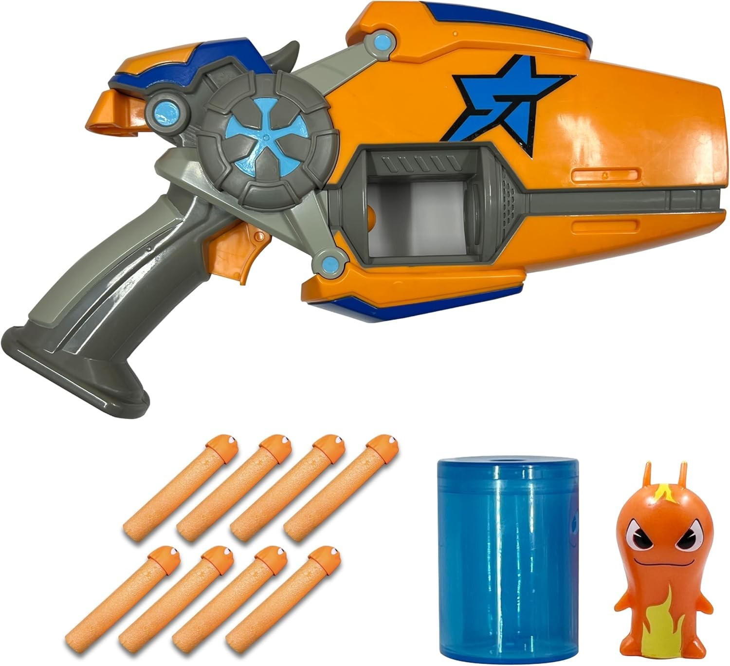 Eli Shane&rsquo;s Thrilling Rapid Fire Blaster – Launch Slug Ammo 30 Feet, Fun for All