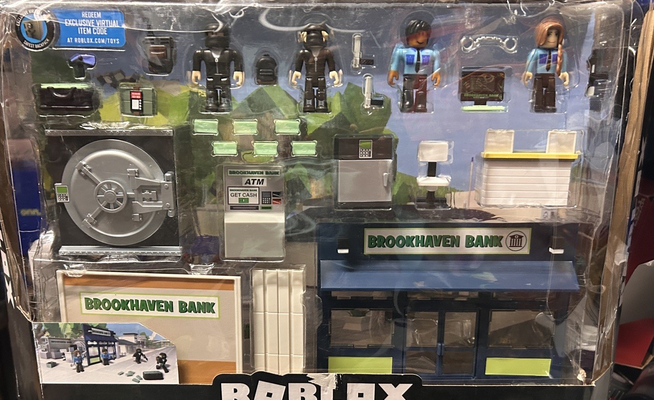 Roblox’s Brookhaven Bank Brookhaven Outlaw And Order complete toy Set