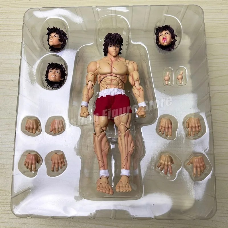 Baki Hanma and Yujiro Hanma Action Figure Hanma Baki Son of Ogre 1/12 ST KO Ver