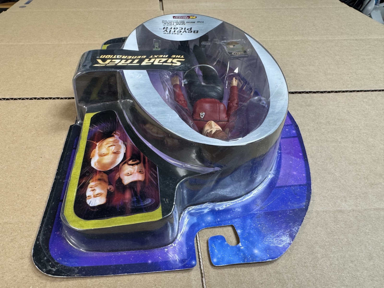 Star Trek The Next Generation Captain Beverly Picard Action Figure New Sealed