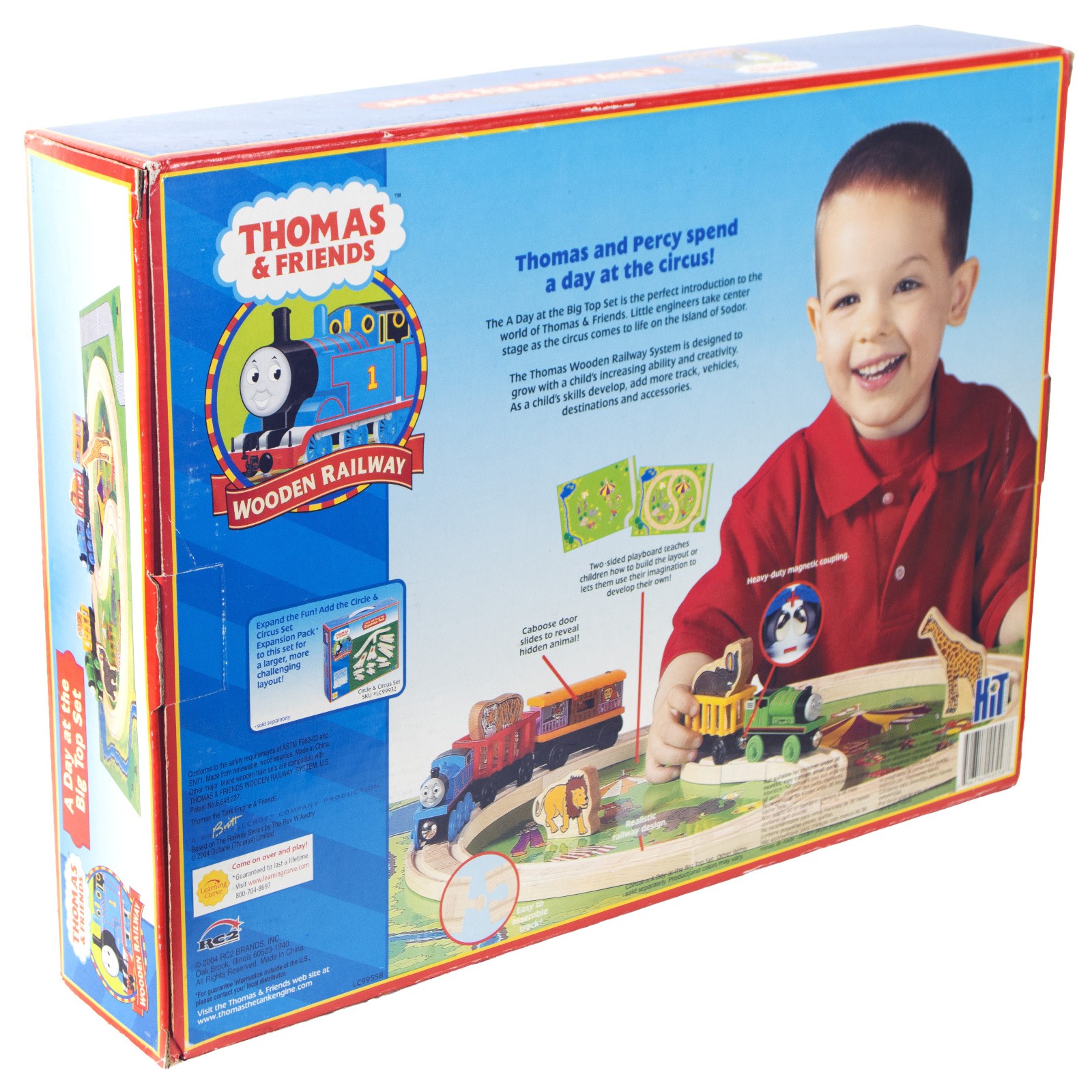 Thomas & Friends A Day at the Big Top 26-Piece Set Wooden Railway – New In Box