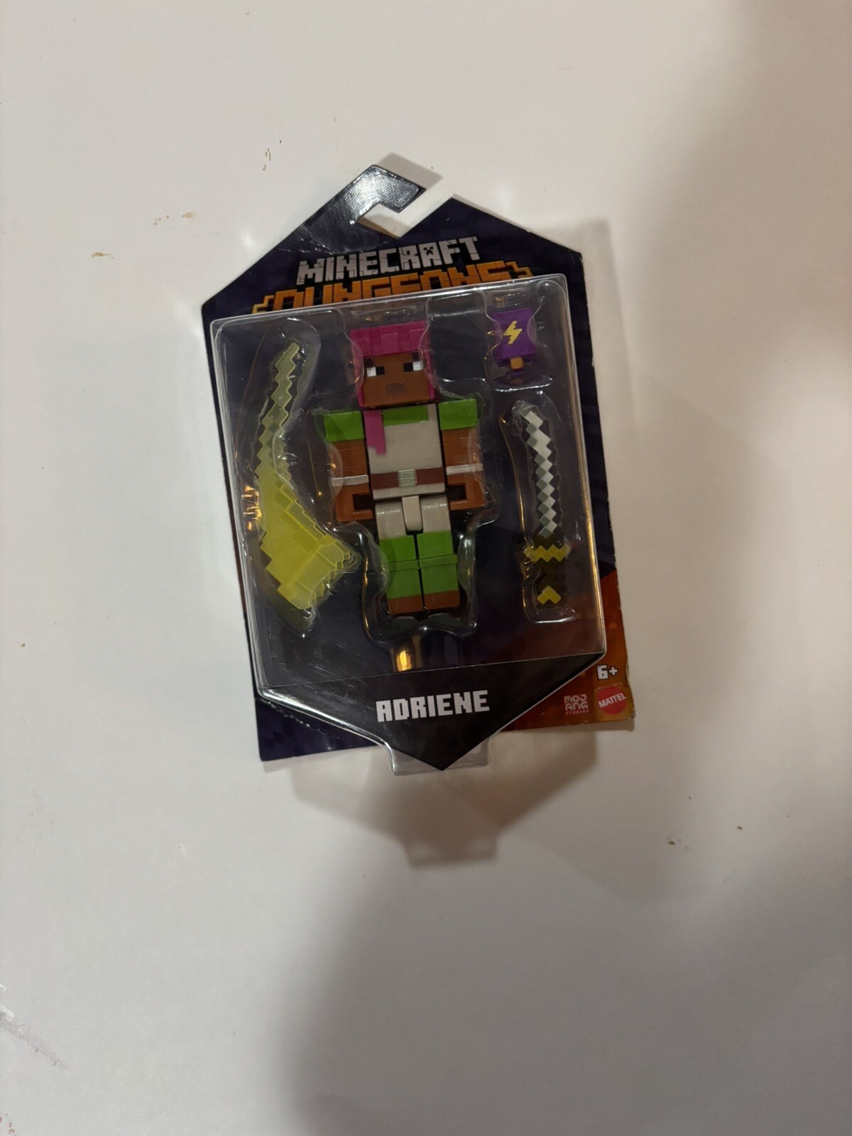 Minecraft Dungeons Adriene 3.25&Prime; Figure 2020 NIB Great Condition!