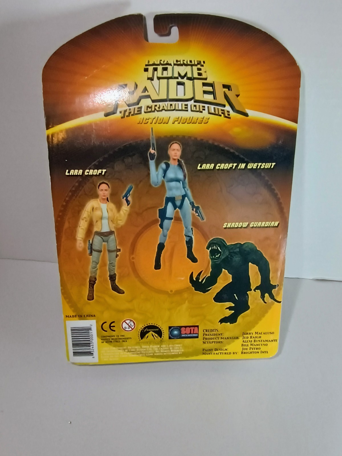Vintage Lara Croft Tomb Raider The Cradle of Life LARA CROFT IN WETSUIT New