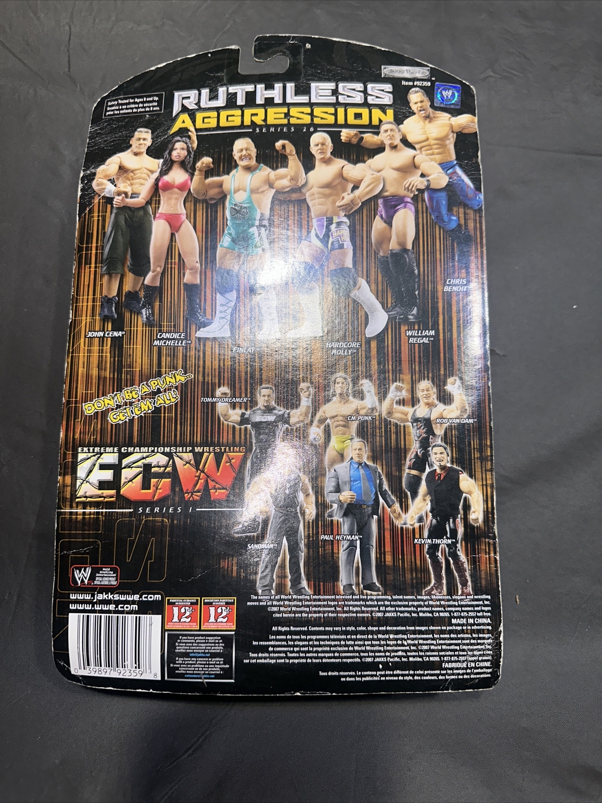 MOC 2007 WWE Ruthless Aggression Limited Edition John Cena Figure Jakks Scarce