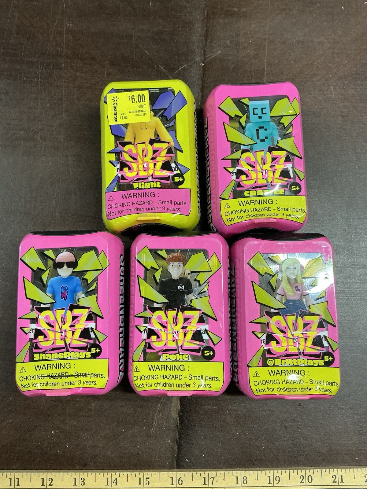 Lot of 5 Brand New SBZ Screen Breakz