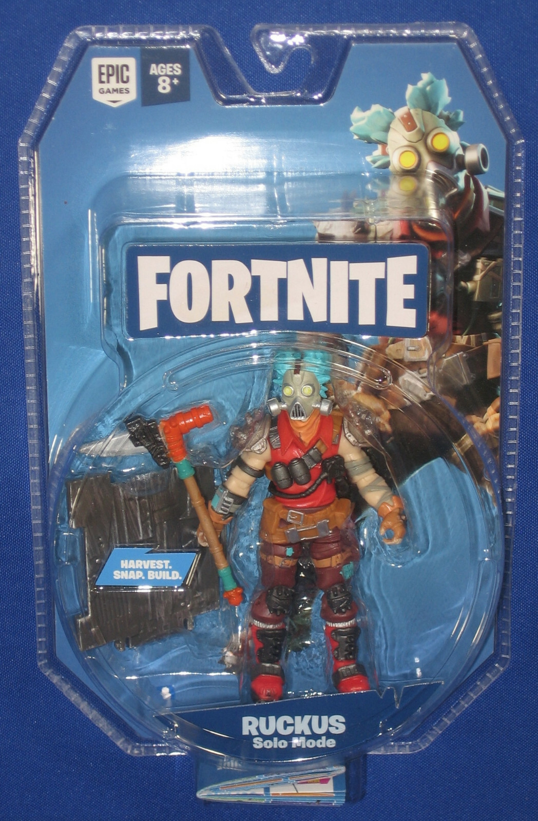 Fortnite Ruckus 4&Prime; Action Figure 2019 Solo Mode Epic Video Games Jazwares MIP