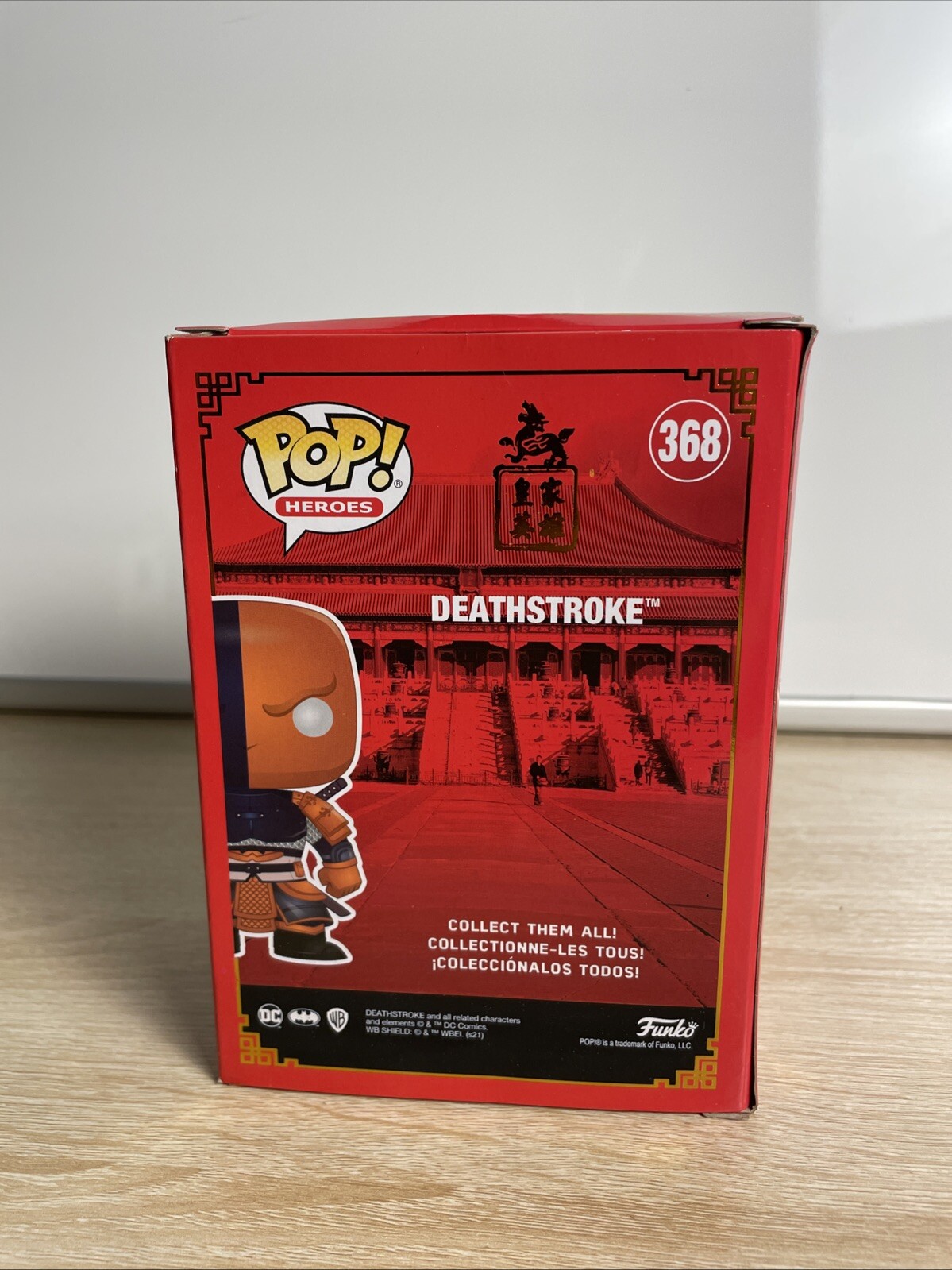 Funko POP! DC – Deathstroke 2021 Summer Convention #368 (READ DESCRIPTION)