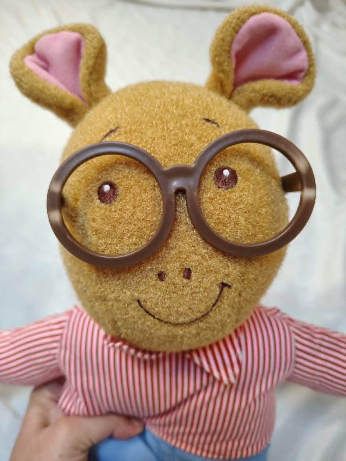 1996 Hasbro Playskool Talking Arthur plush doll – 18 inches – Marc Brown -works!