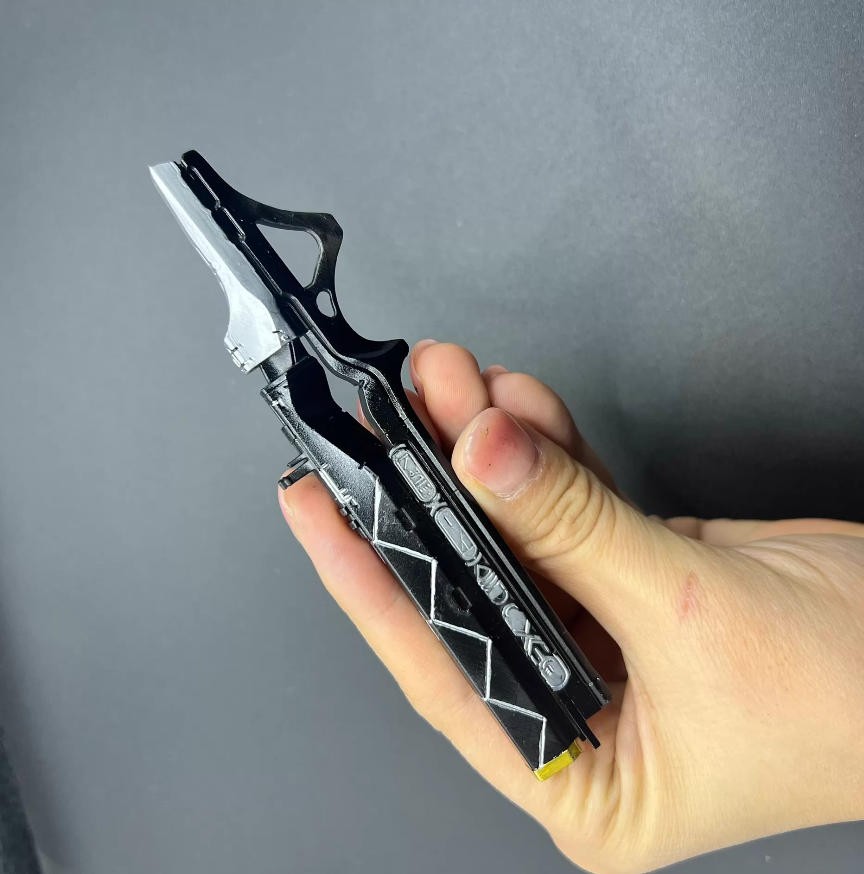 Painted 1/12 Sword Weapon Decor Model For DIY 6&Prime; Action Figure notaman vtoys