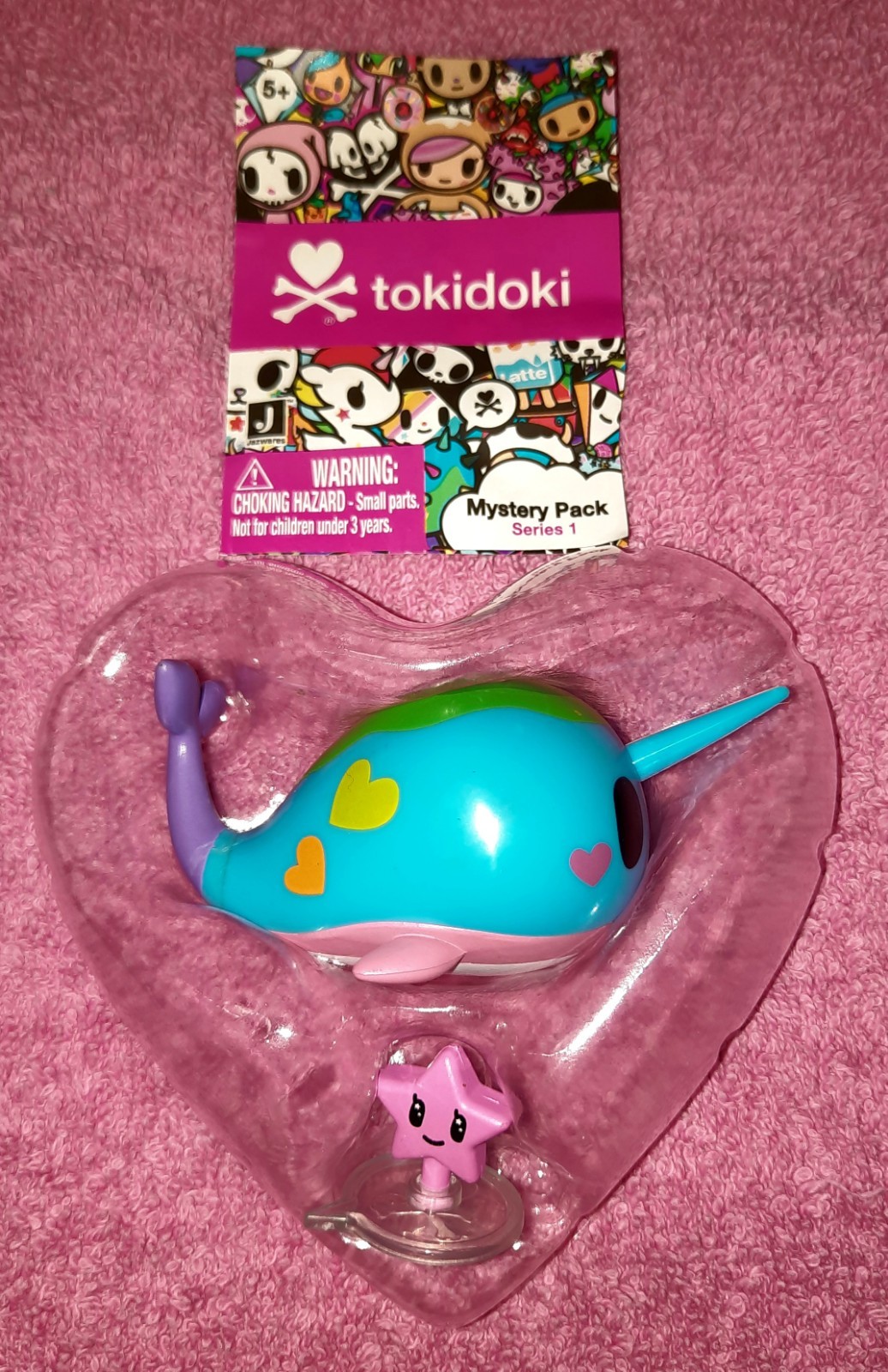 tokidoki Narwally Series 1 Mystery Pack Mini Figure with Accessory🆕️Open