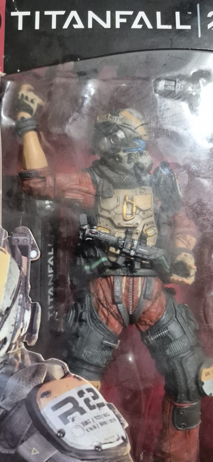 Titanfall 2 Pilot Jack Cooper Action Figure McFarlane Color Tops Box Has Wear