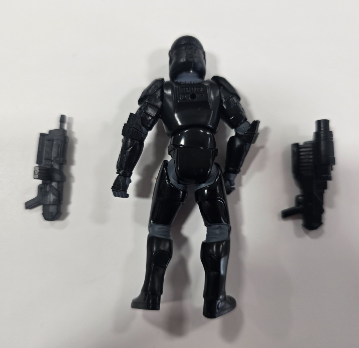 Star Wars Hasbro Clone Wars 30th Anniversary Clone Commando Black Ops w/ weapons