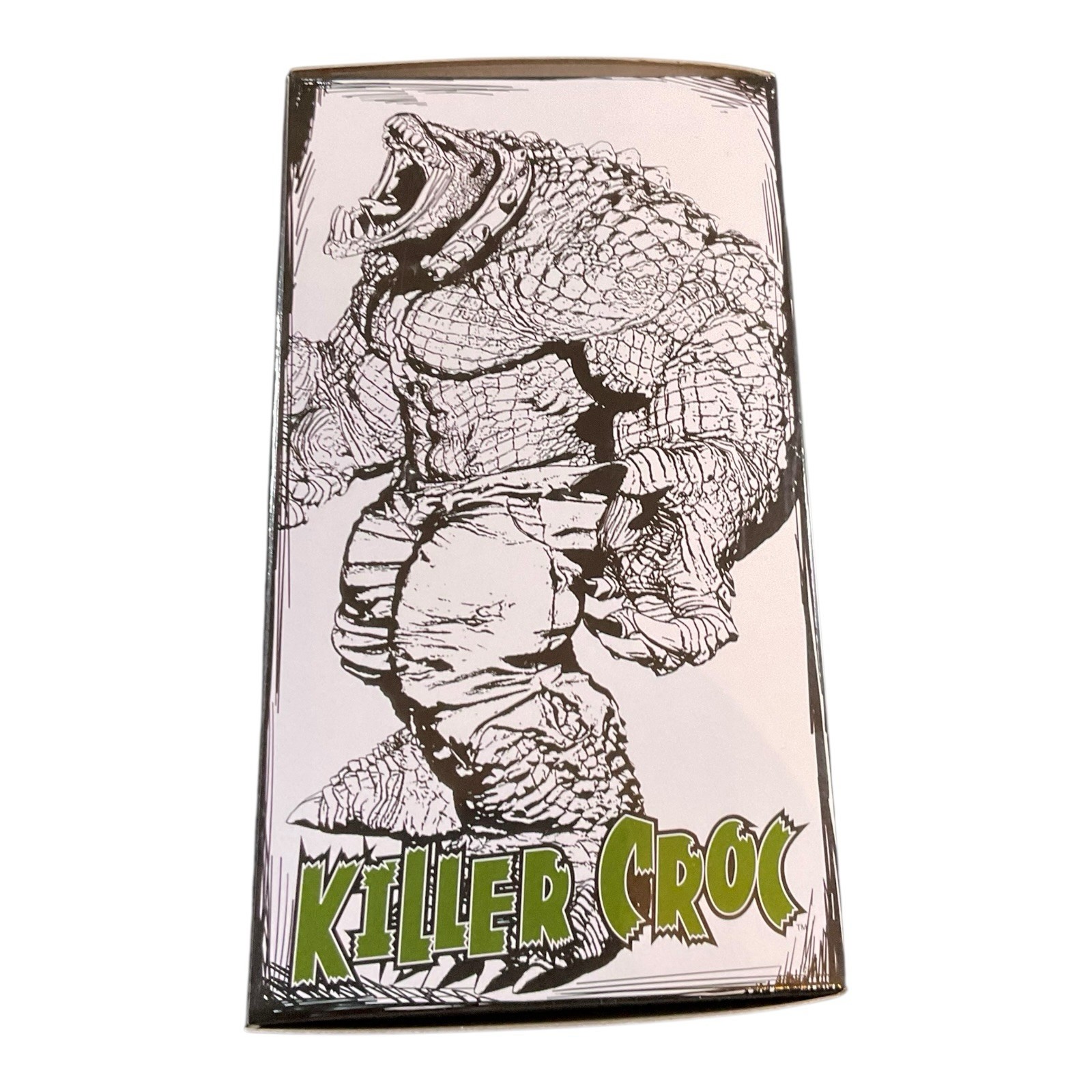 DC Direct Todd’s Mods Killer Croc Vinyl Figure – 4.5&Prime; Scale Posed Figure In Hand