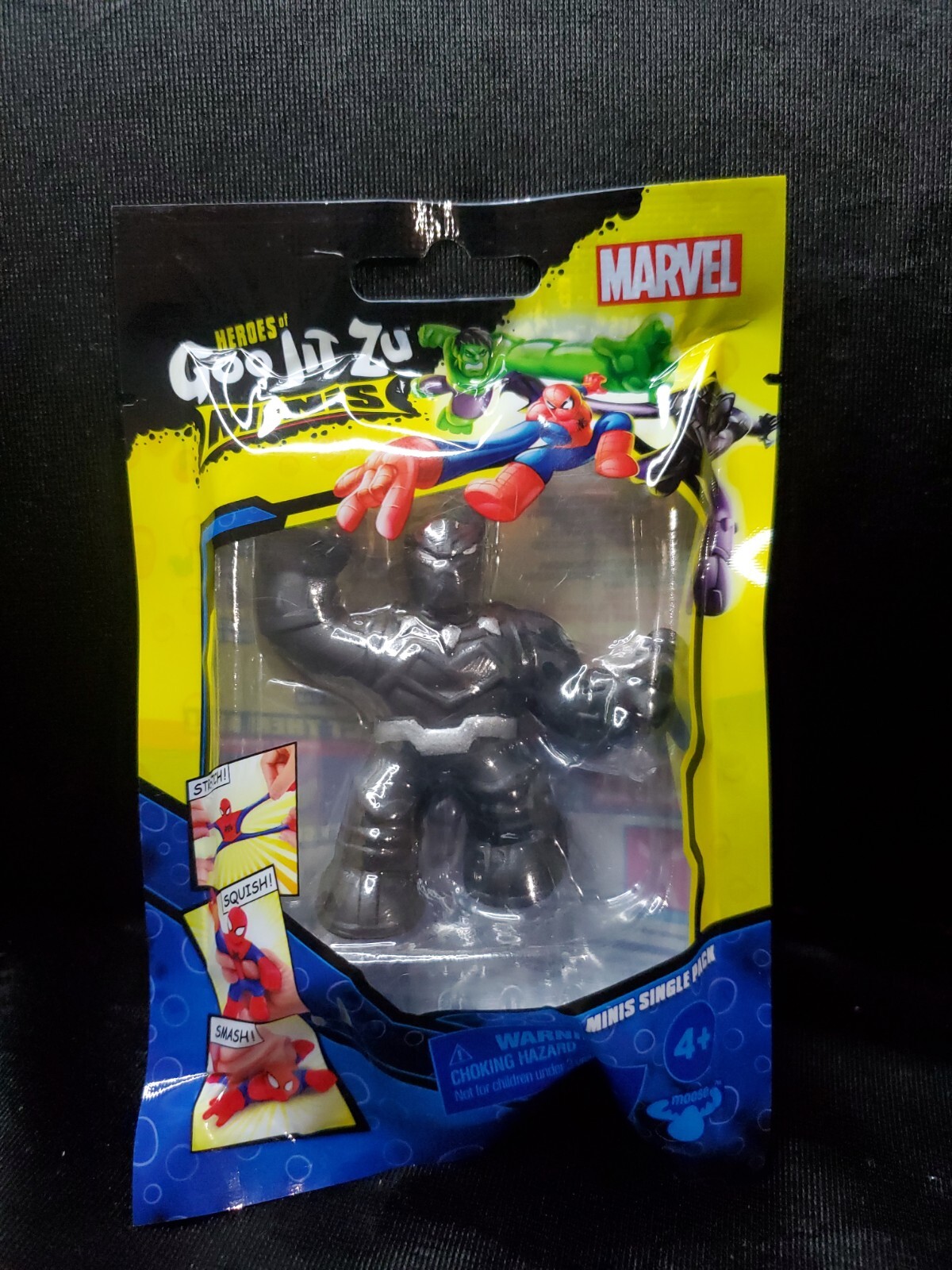 Heroes of Goo Jit Zu Marvel Minis BLACK PANTHER New 2022 Action Figure