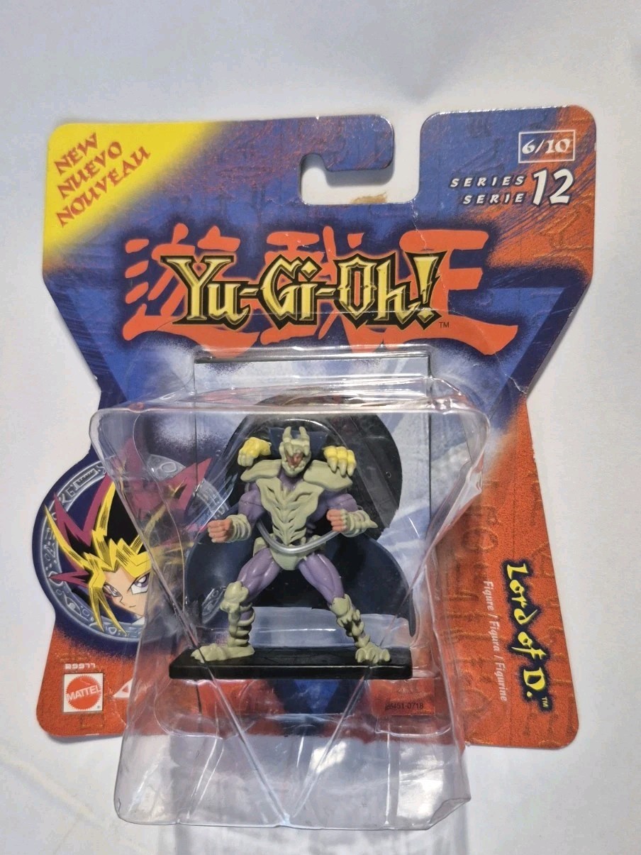 NEW!! Yu-Gi-Oh! Lord of D Figure With Holo-Tile 6/10 Series 12 Mattel B9977 NRFP