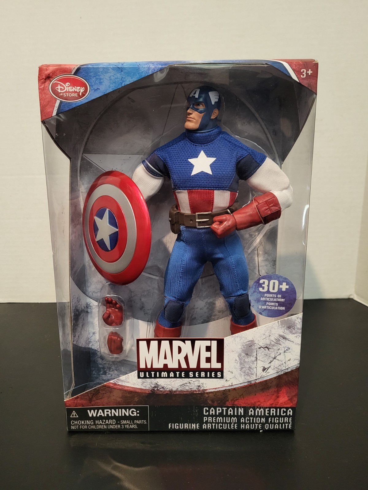 Captain America 12&Prime; Ultimate Series MARVEL Disney Store MIB NEW