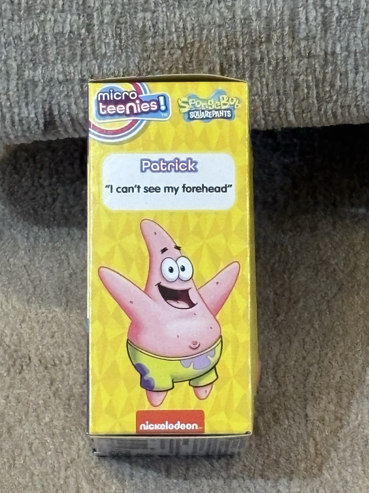 NEW – Basic Fun! SpongeBob SquarePants Micro Teenies – PATRICK