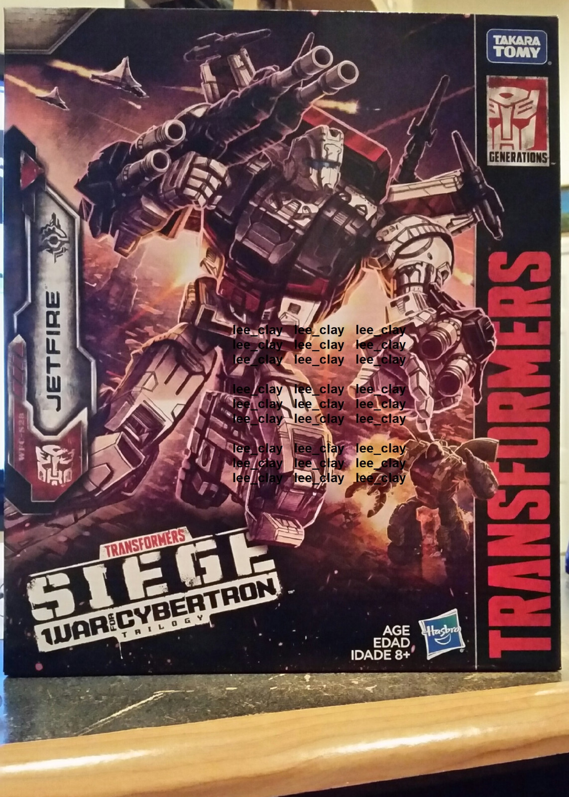Transformers SIEGE WFC Commander Class 12&Prime; Jetfire OPEN BOX SALE-MISSING BLASTER