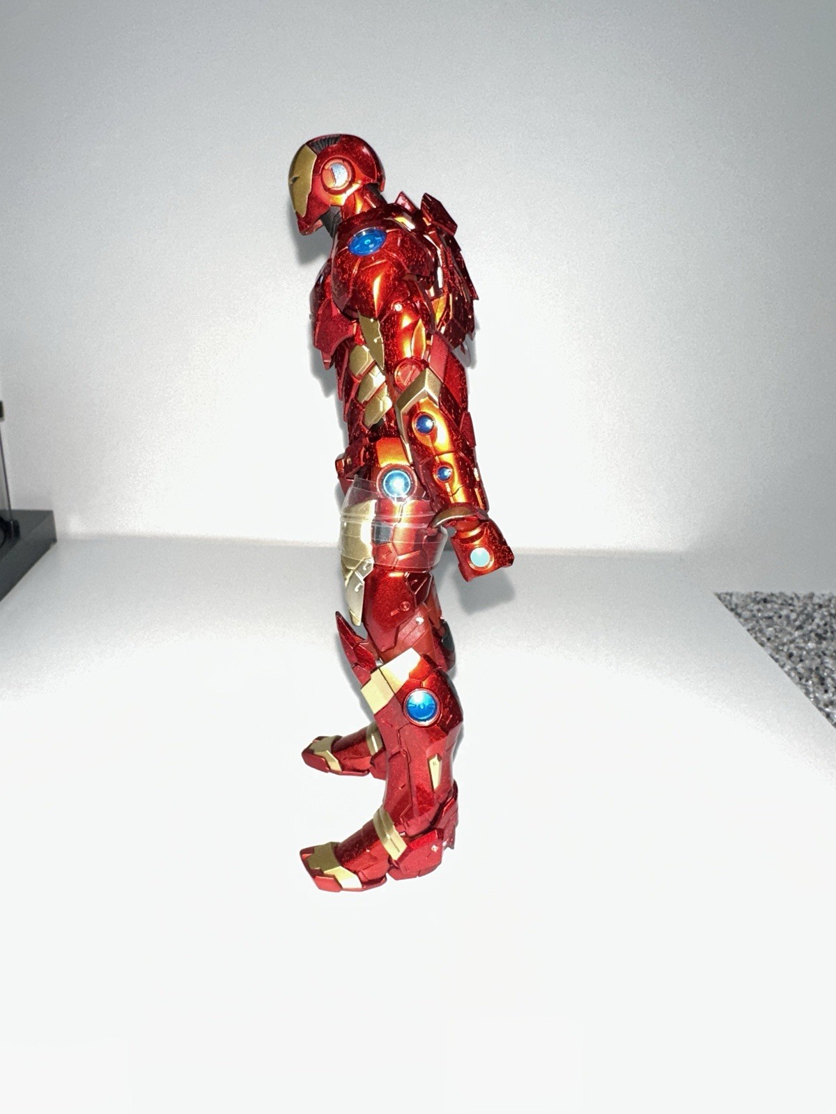 Sentinel RE:EDIT Iron Man Poseable Action Figure Red Armor COMPLETE!!🔥🔥