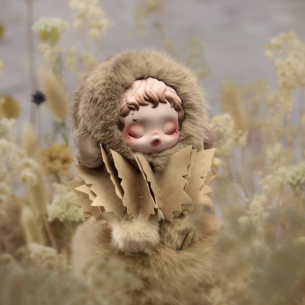 SKULLPANDA L&rsquo;IMPRESSIONNISME SERIES PLUSH DOLL 5.31INCHES AUTHENTIC HOT CUTE