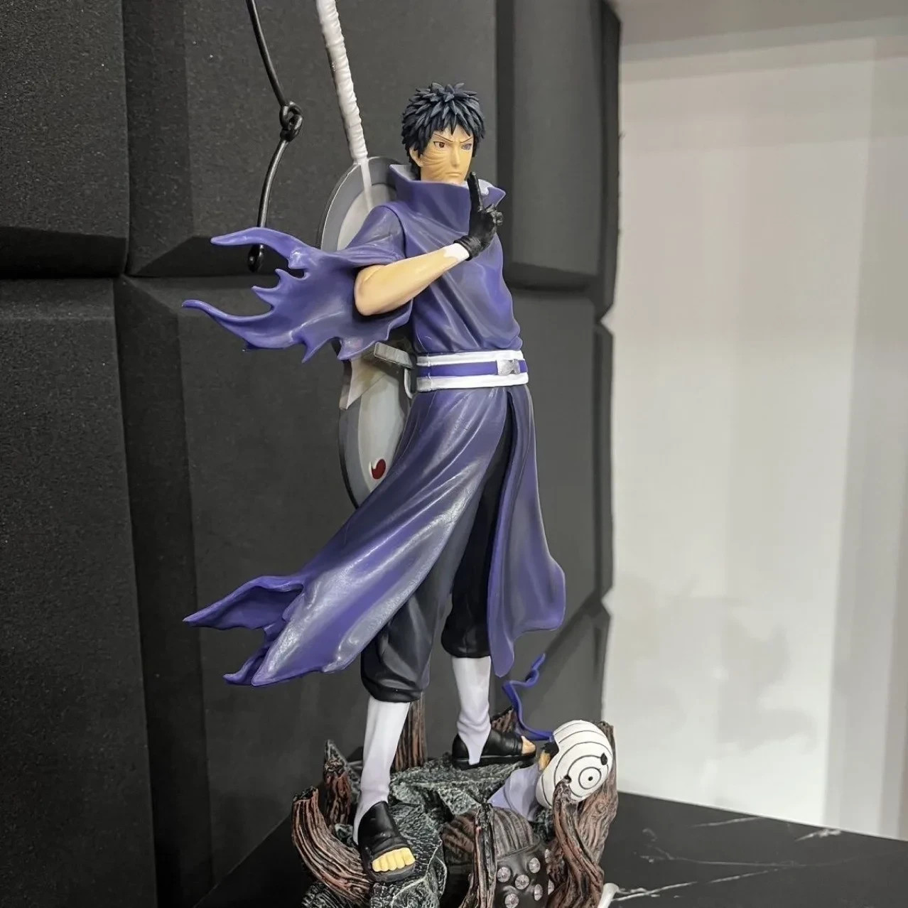 Naruto Uchiha Obito Double Headed PVC Action Figure Collectible Model Statue Toy