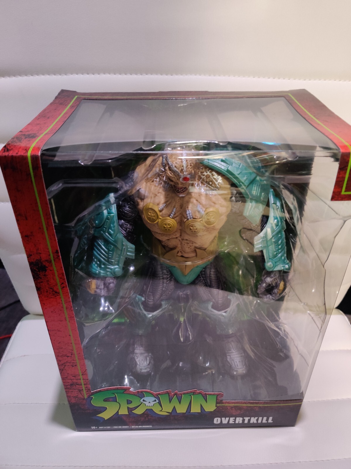 SPAWN MEGAFIG « OVERTKILL » Figure MCFARLANE TOYS 10&Prime; Wave 3 NEW SEALED