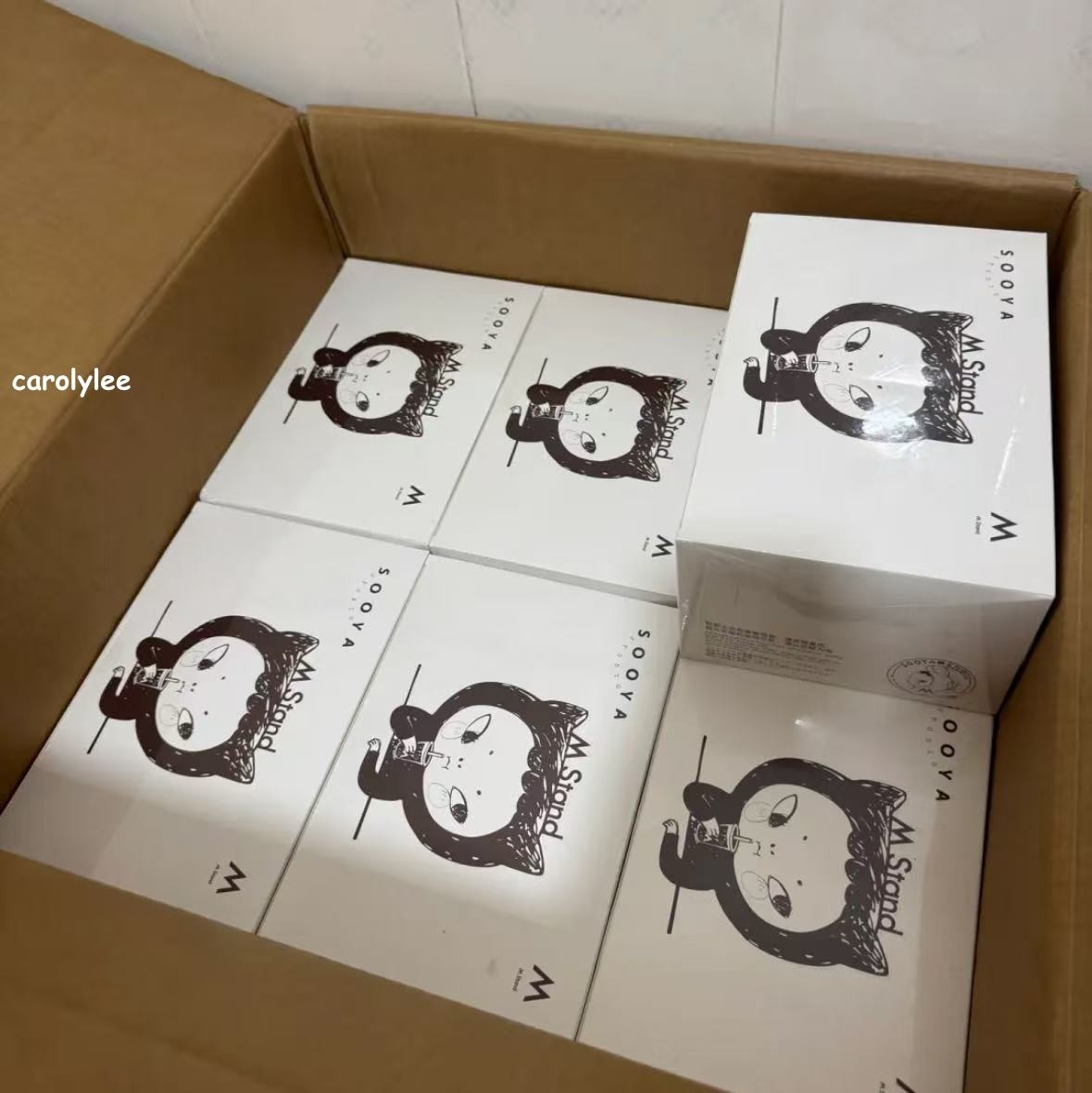 One Set Sooya Studio x M Stand Coffee Series Blind Box Sealed Figure Toy Doll