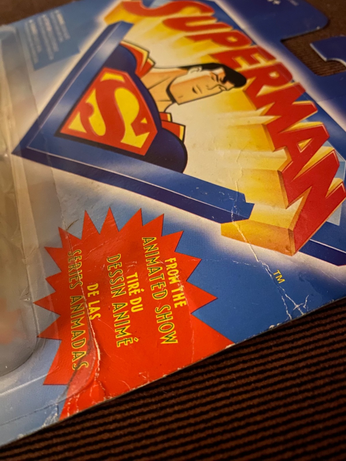 Kenner Superman Animated Show Action Figure Lot Capture Net Superman included