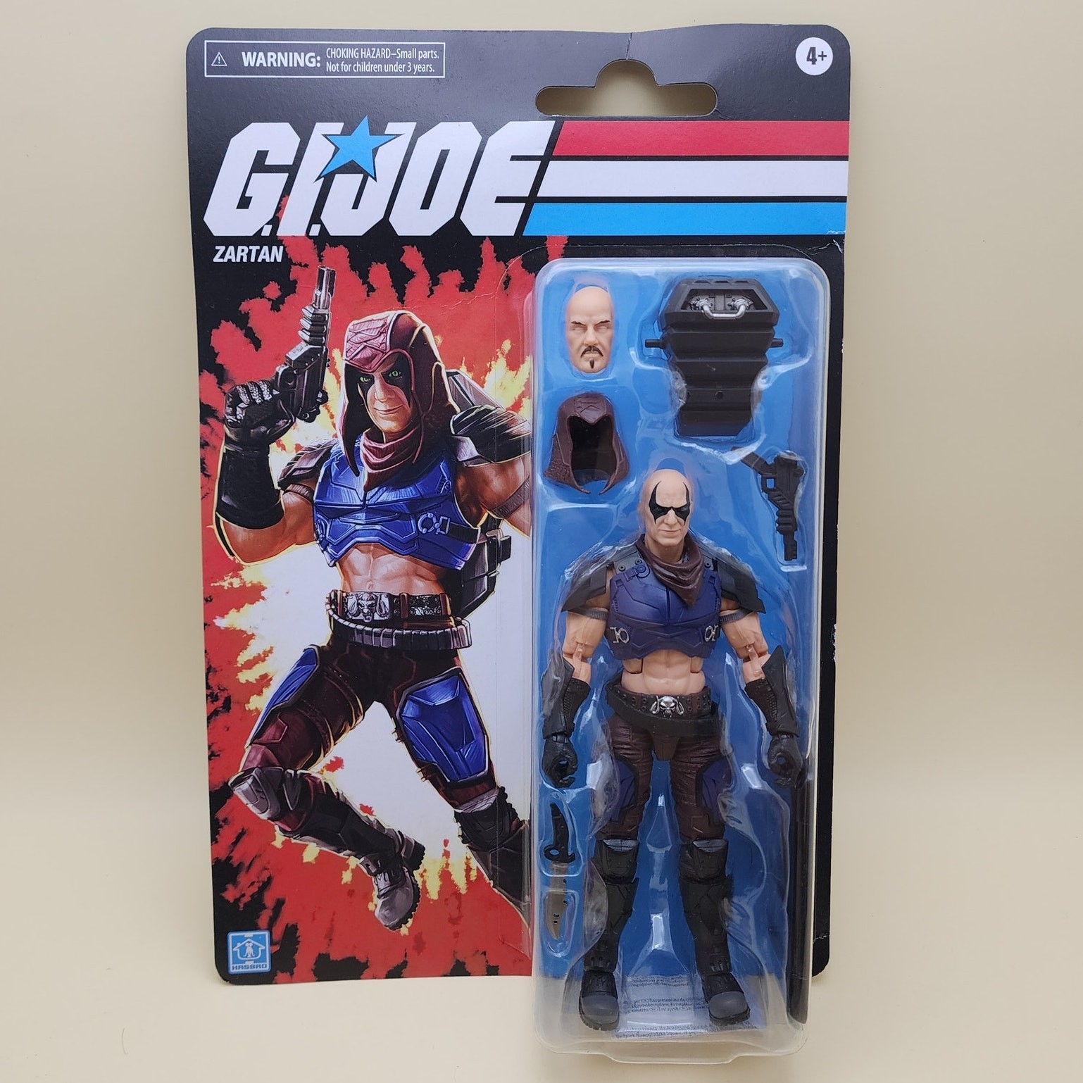 GI Joe CLASSIFIED (2022) ZARTAN 6&Prime; Figure Retro Cardback MOSC Walmart Exclusive