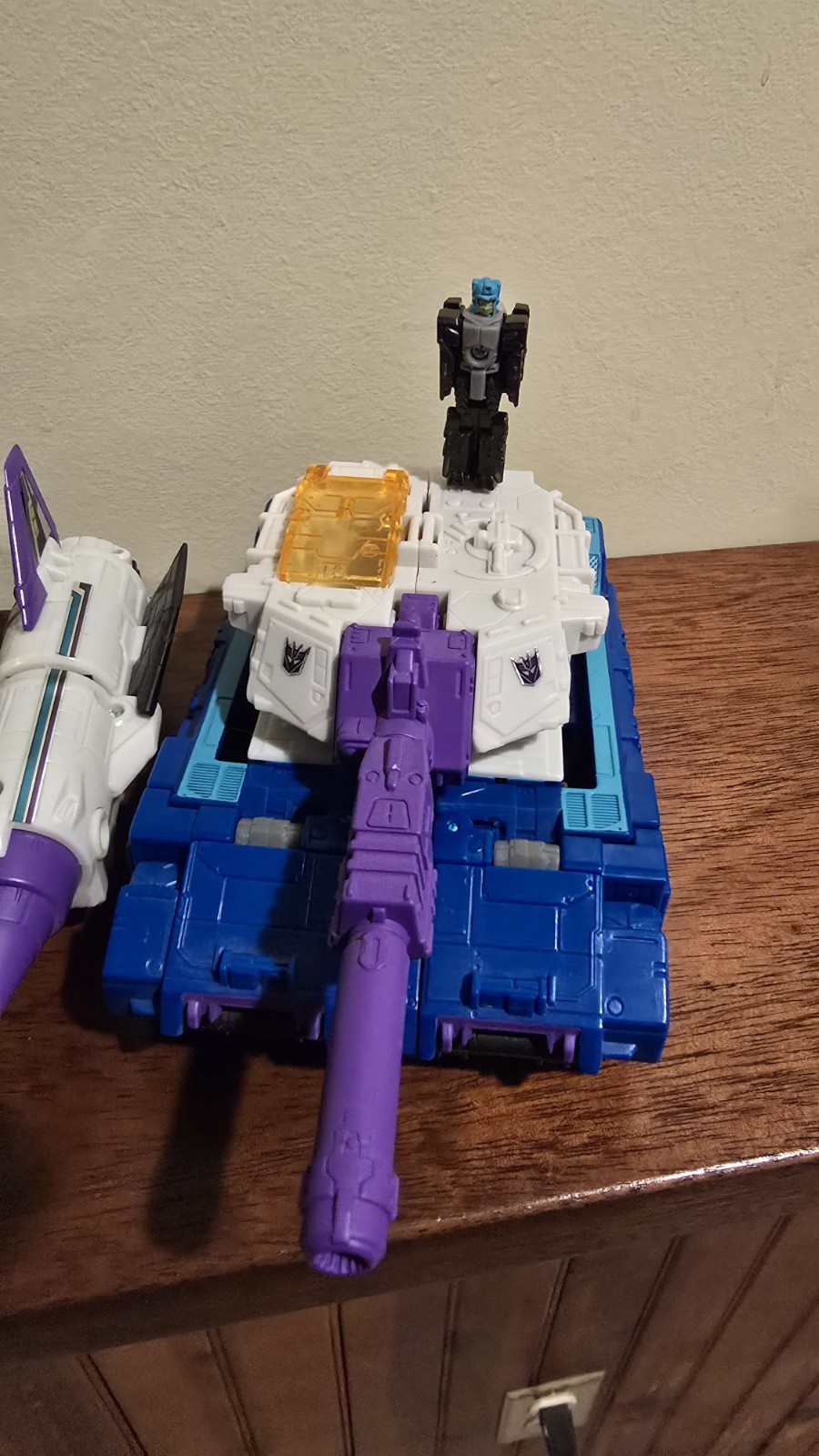 Hasbro Transformers Titans Return Decepticon Overlord Leader Class Loose