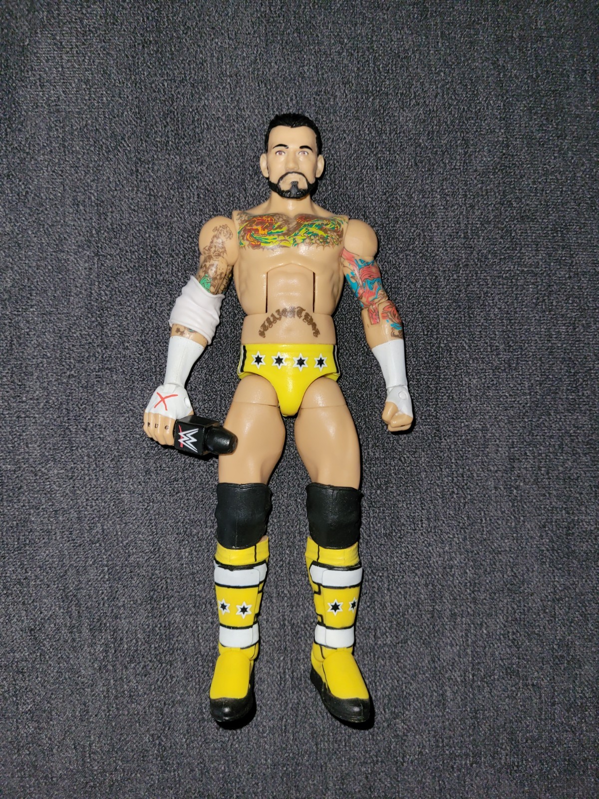 WWE Custom ELITE CM PUNK NXT AEW NJPW ROH IMPACT WCW TNA ECW Cena Nexus SES