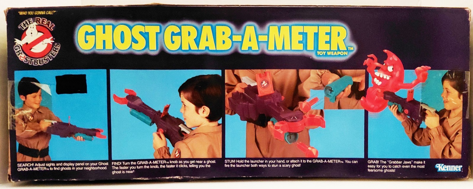 The Real Ghostbusters Ghost Grab -A- Meter (1984) New in Box, Still Sealed