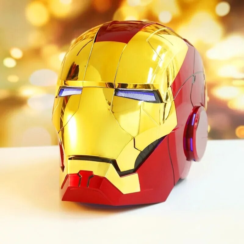 Marvel Iron Man Autoking 1/1 MK5 Helmet Remote And Voice Control Iron Man