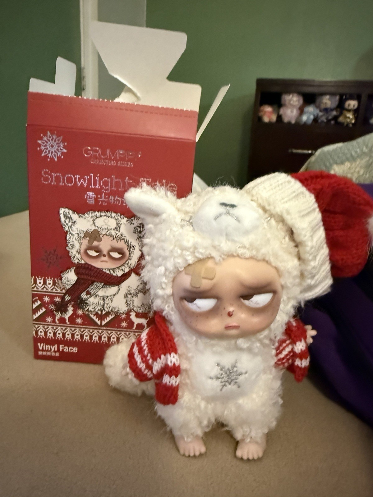 New In Hand Christmas Sleepless Grumpipi Series 2 Blindbox Snowlight Tale