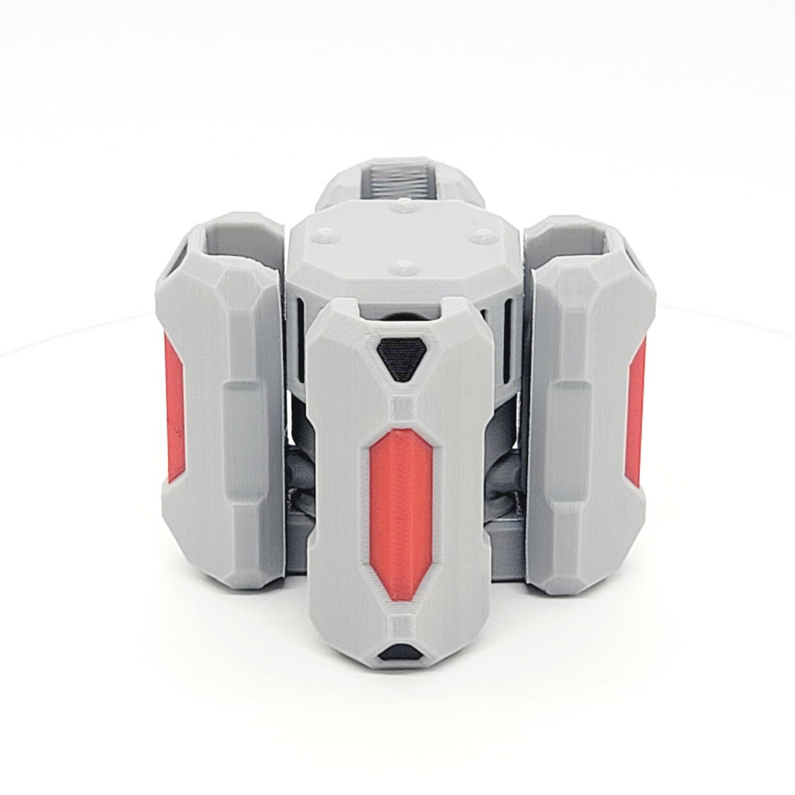 Cubrick & Cube Case | Robot Mech Action Figure | 3D Printed Articulated Toy