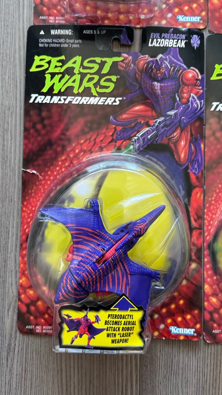 Kenner Transformers Beast Wars Action Figure Collection Boxed Lazorbeak Snarl